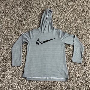 Nike Boy Graphic Hooded Long Sleeve Training Top Size M